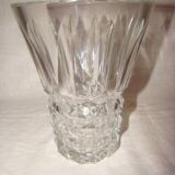 vase en cristal taillé de Saint-louis époque années 70