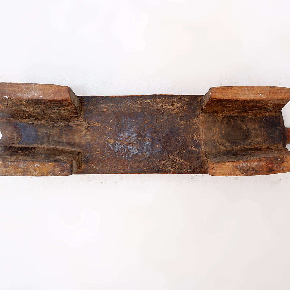 Tabouret ou appui-tête en bois sculpté - Afrique, 20ème siècle