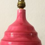 Vintage ceramic lamp signed B. Pichon 70s