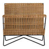 Rattan magazine rack Raoul Guys