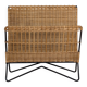 Rattan magazine rack Raoul Guys
