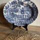 The Hunter Myott Blue Oval Dish