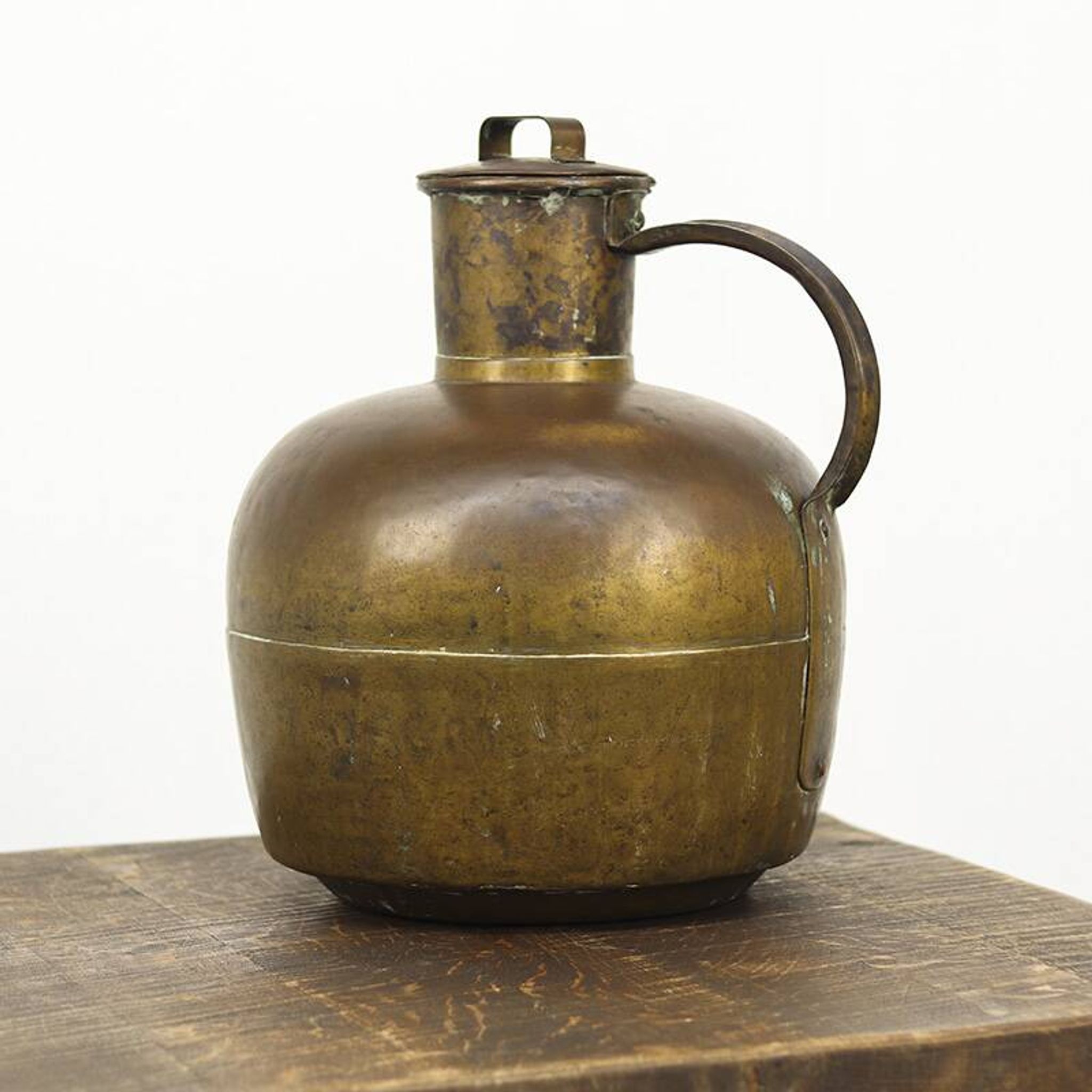 Laitière en cuivre antique du début du 19e siècle