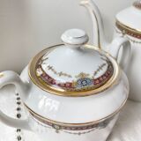 UML France Vintage Porcelain Tea Coffee Set for 2 People