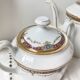 Service à thé café 2 personnes en porcelaine vintage UML France