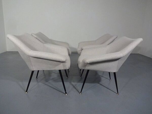 Mid-Century Lounge Chair, Italy, 1960s