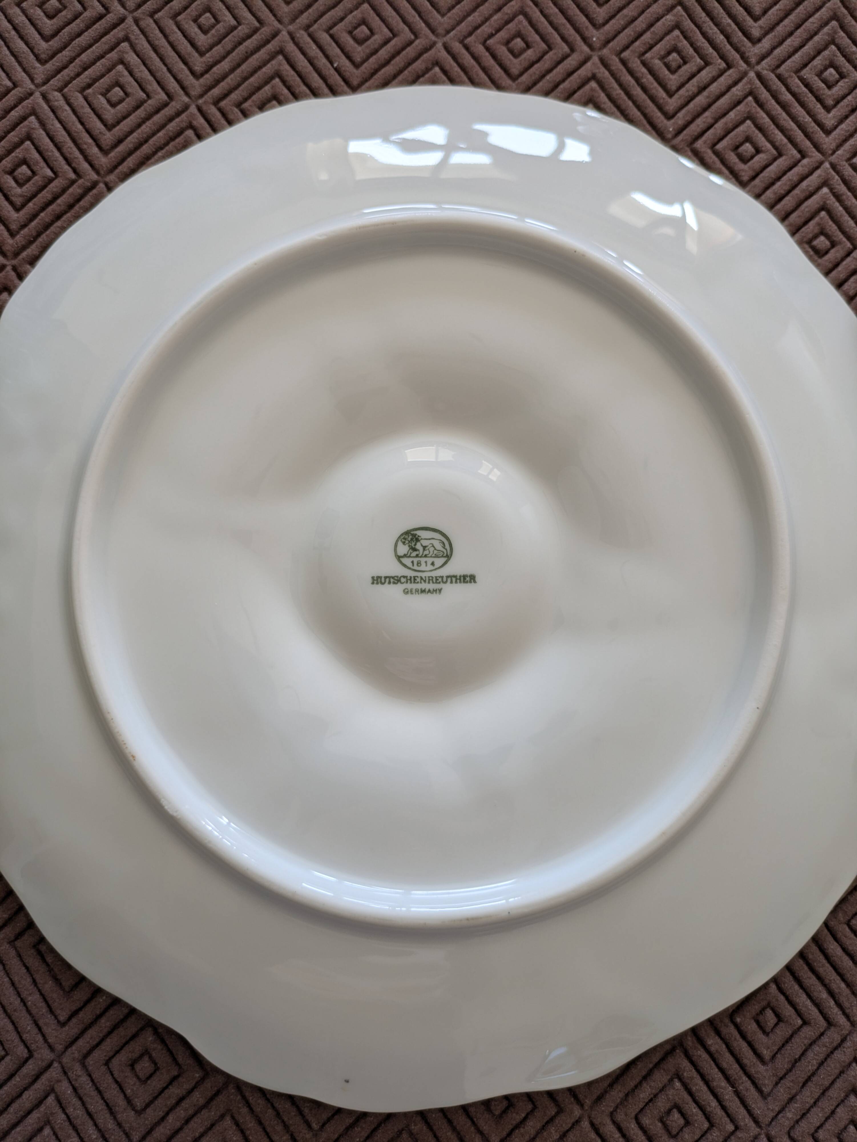 Hutschenreuther 6-piece oyster plate set