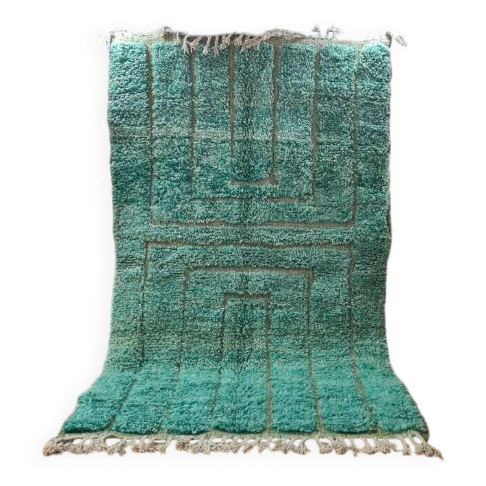 Handmade Beni Ouarain rug 250x150 cm