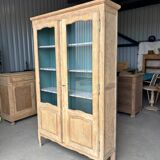 Jolie vitrine chêne revalorisée