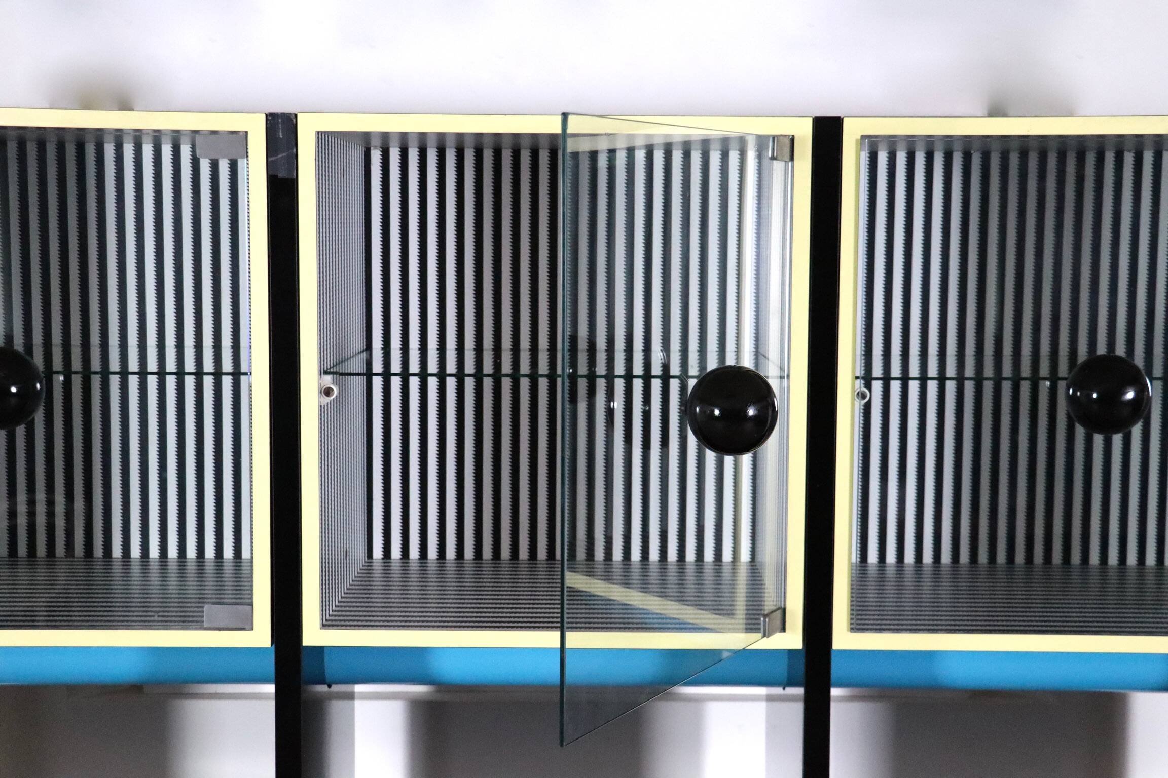 Memphis “Phoenix” Bookcase By Michele De Lucchi, Milan, 1983