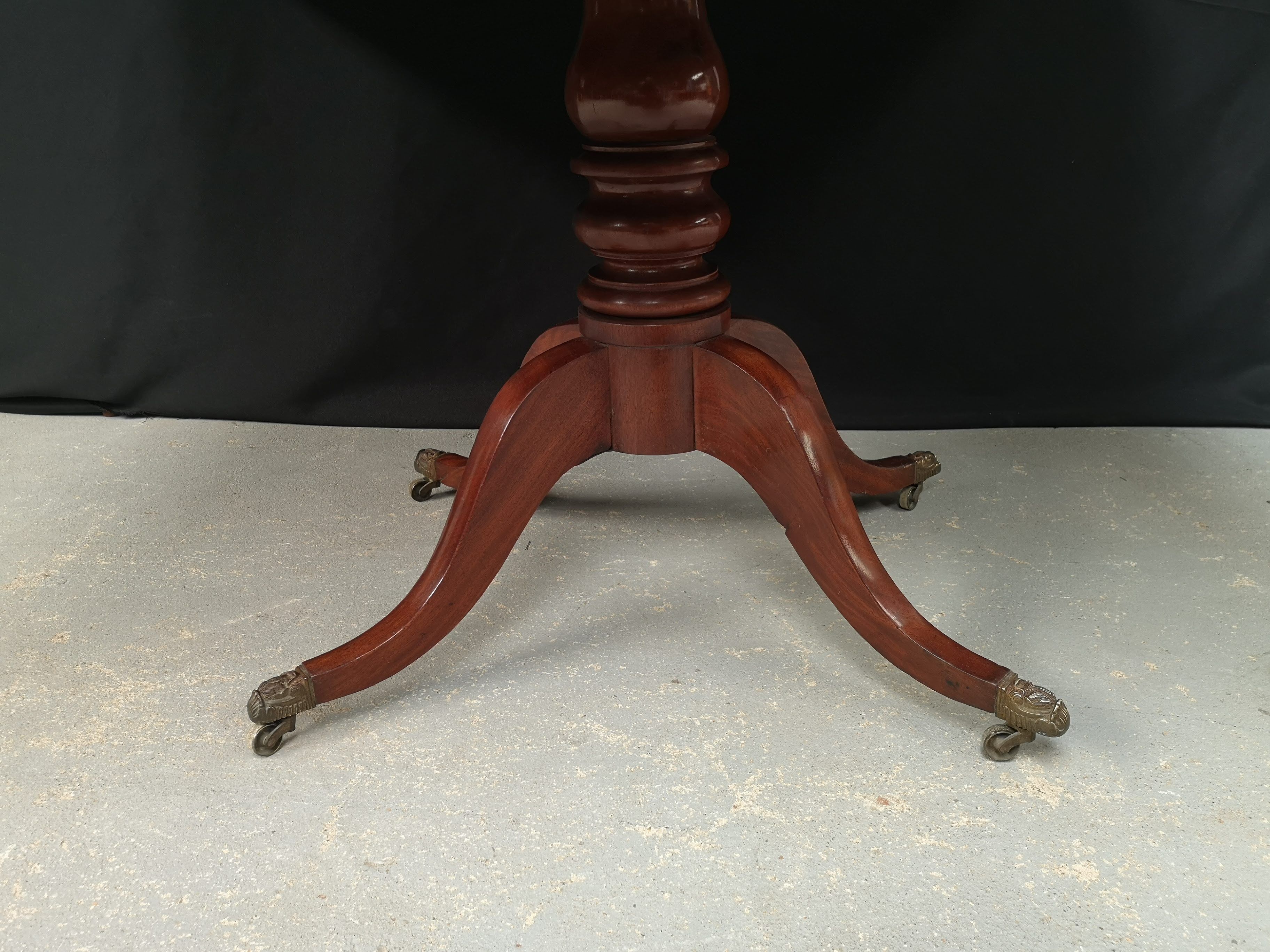 Mahogany English table