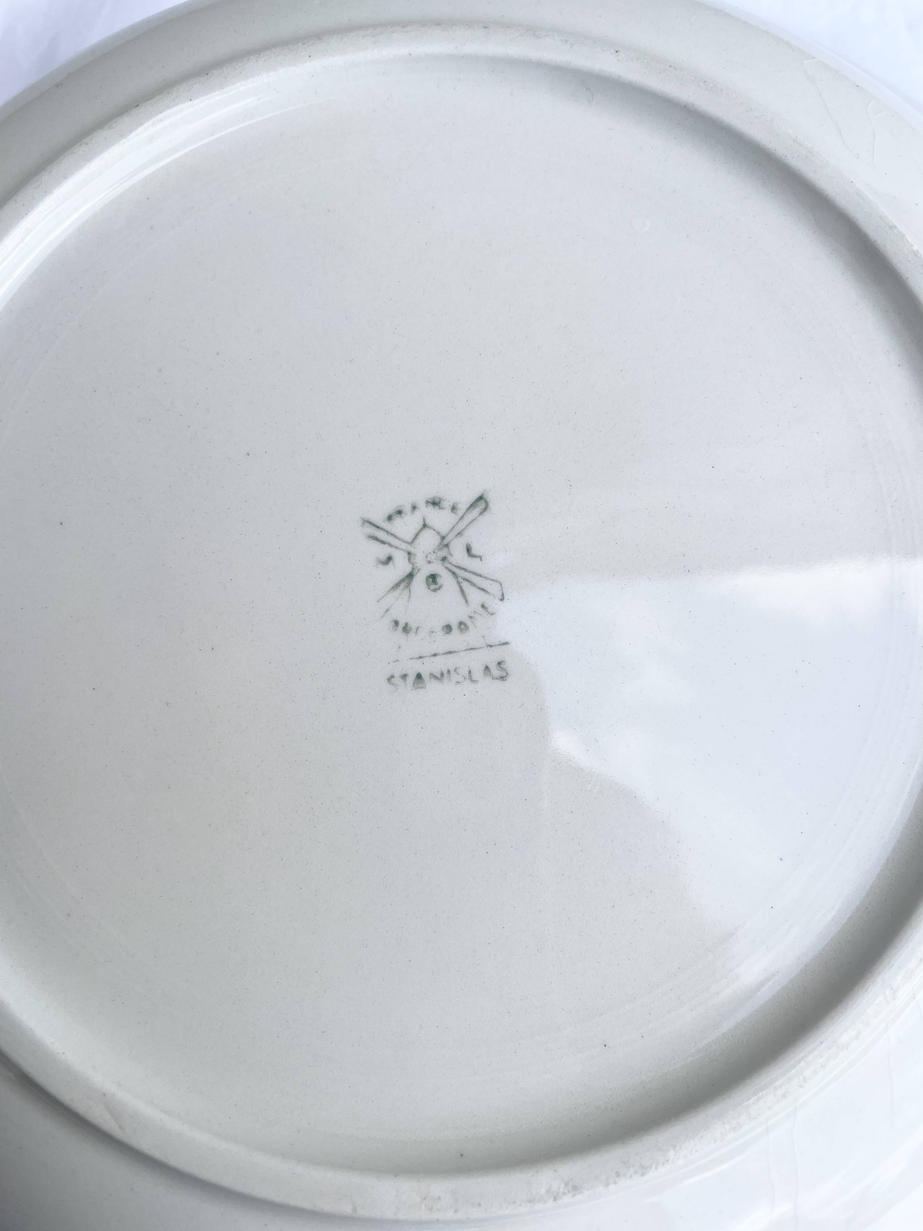 Moulin des Loups model Stanislas – deep plate and flat plate