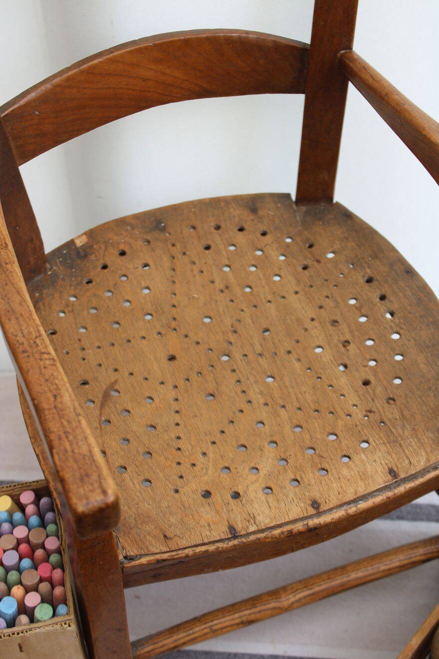 Child's wooden chair