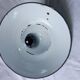 Chandelier enamelled sheet metal