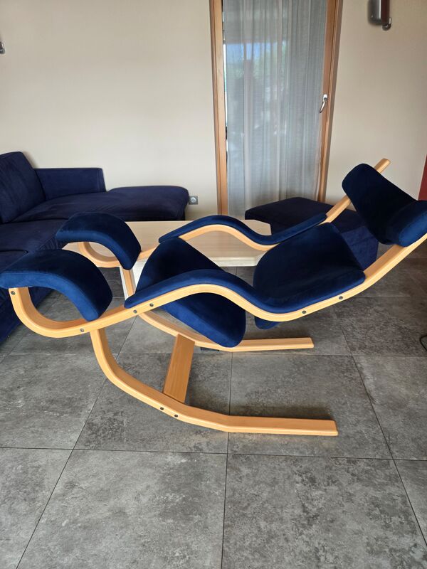 Fauteuil Gravity Balans par Peter Opsvik pour STOKKE, Dinamica bleu, Cinna