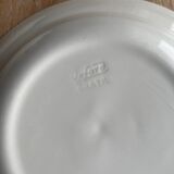 Set of 4 mismatched soup plates