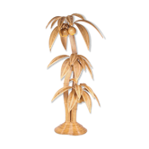 Lampadaire cocotier XXL en rotin