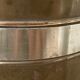 Vintage umbrella holder in brass and steel 1960 / 1970