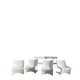2 paires de fauteuils Silene de M.Borgnat