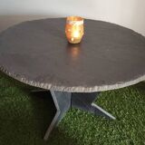 Slate coffee table