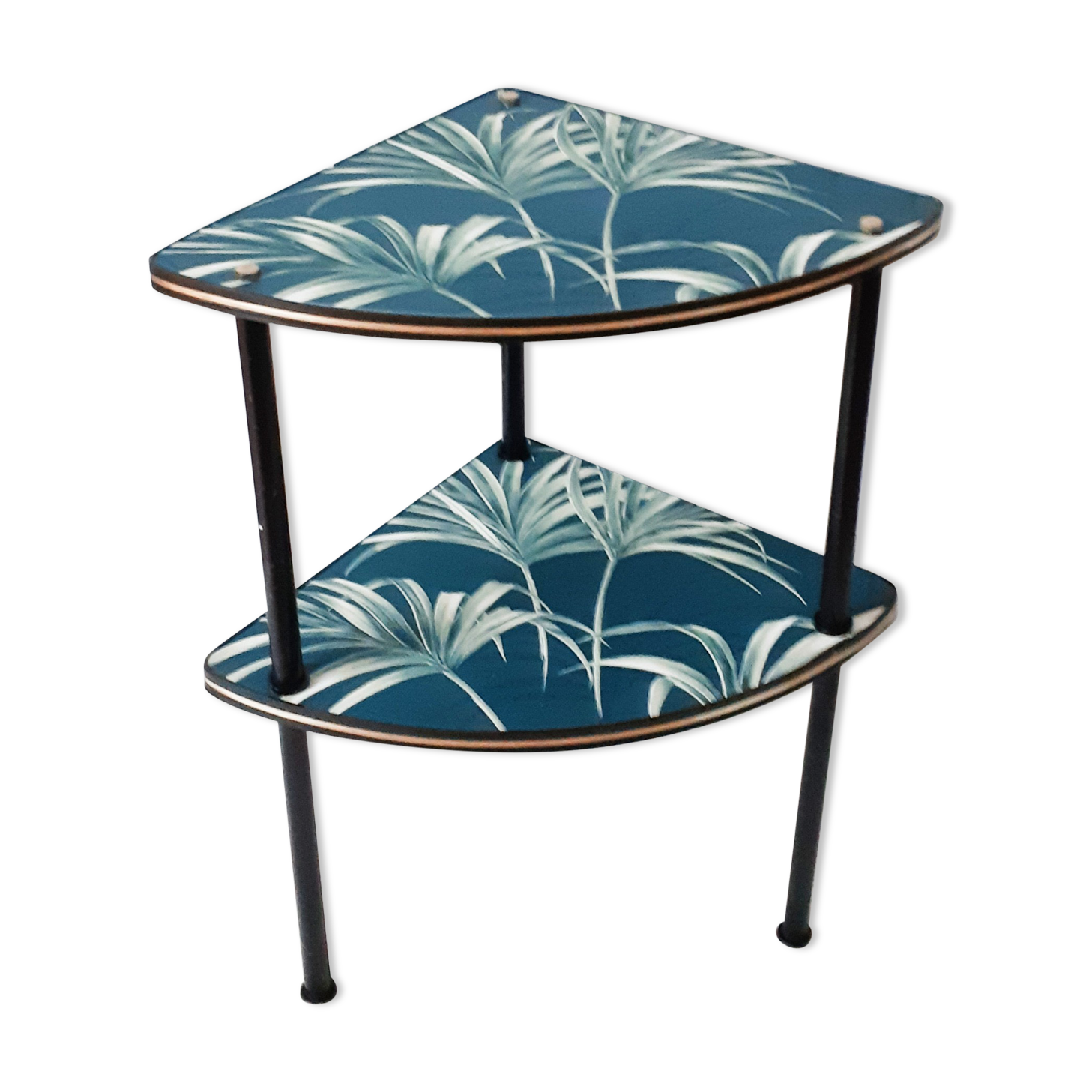 Restyled Formica corner shelf