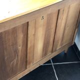 Art Deco window furniture gray blue