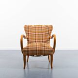Sculptural Scandinavian Modern armchair, 1950’s