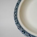 Plat creux en terre de fer modèle salins modèle françois 1er xixème