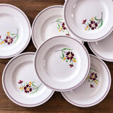 8 plates Salins model Janine