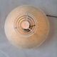 Louis Kalff ceiling light Philips from the 1950s in fibreglass.