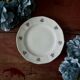 Plates and dish in genuine opaque Digoin Sarreguemines.