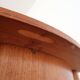 Extendable Scandinavian Round Table