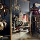 Miroir de cheminée d’époque louis philippe en bois doré (1m88x1m03) xixe