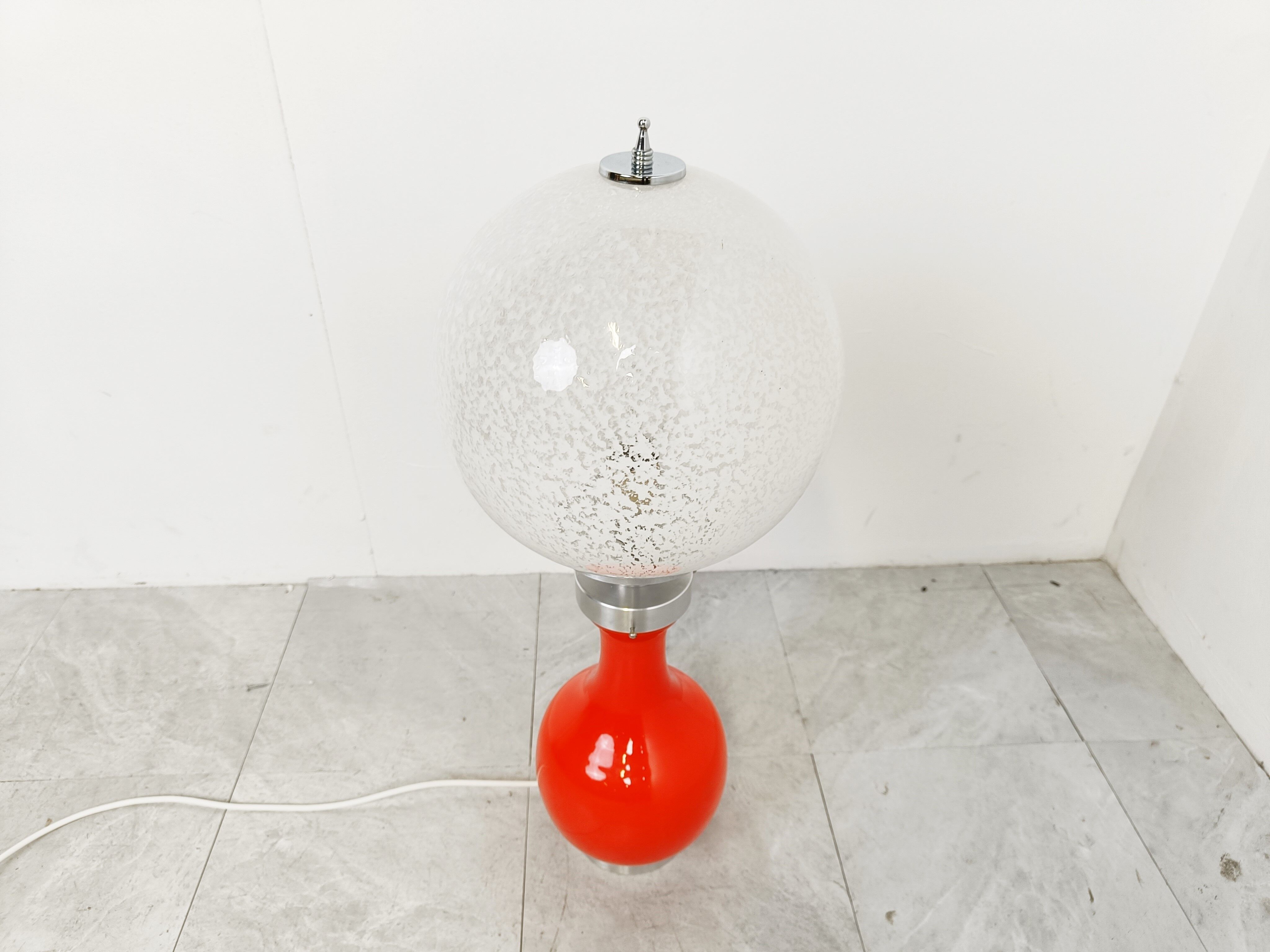 Lampe de table vintage par Mazzega, années 1960