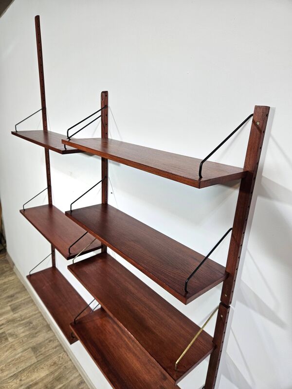 Étagère modulaire par Poul Cadovius/System/Cado Royal/années 1960