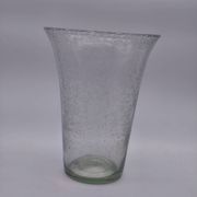 Large BIOT vase in bubble glass – Trumpet shape – 1960s – 29 cm