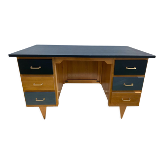 Bureau vintage pieds compas