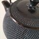 Blue cast iron Japanese teapot Arare – Decoration & collection