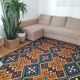 Romanian rug handwoven in wool