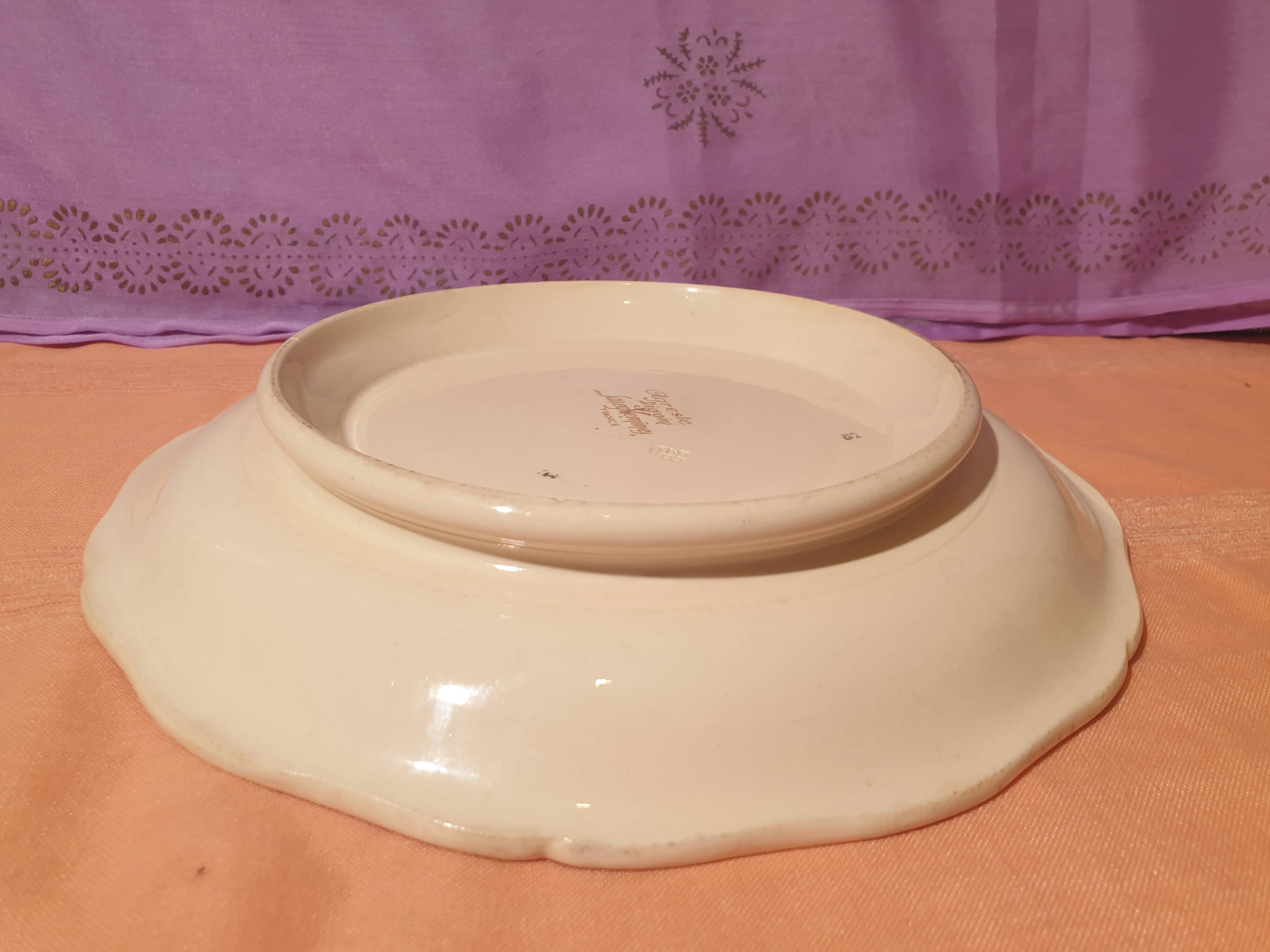 Agreste digoin sarreguemines compote bowl