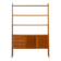 Scandinavian mid century bookcase with a desk, Sweden 1960s