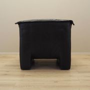 Leather armchair, Italian design, 1960s, production: Italy