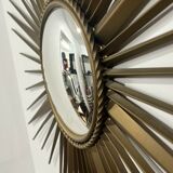 Curved mirror old witch's eye sun 86 cm