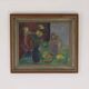 Nature morte : Vases et fruits par T.S.