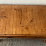 Table basse de ferme en chêne