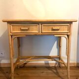 Rattan table