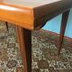 Table en teck et noyer 1960