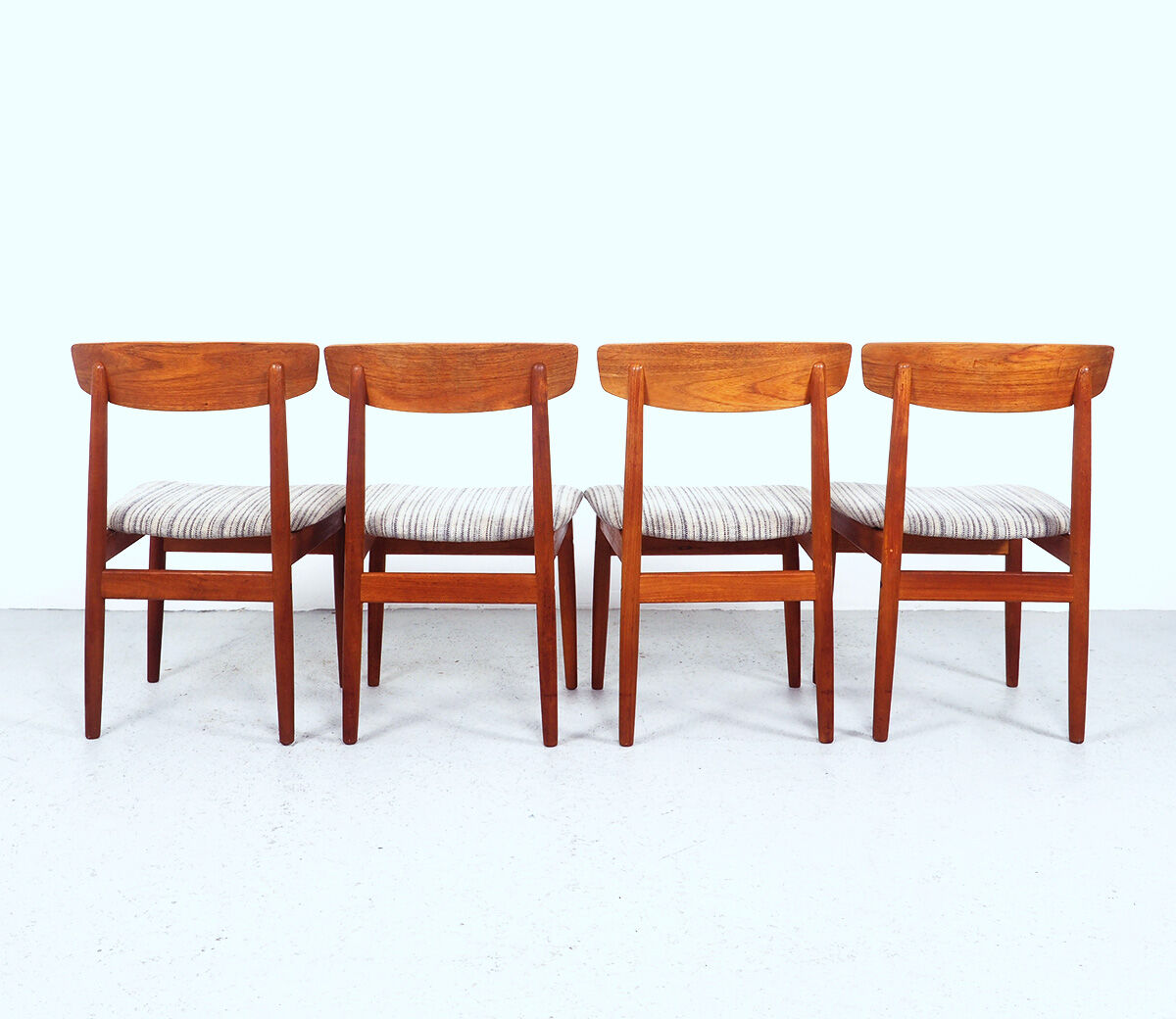 Danish Teak Dining Chairs from Viborg Stolefabrik, 1960s