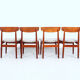 Danish Teak Dining Chairs from Viborg Stolefabrik, 1960s