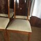 Suite de huit chaises Art Deco en palissandre